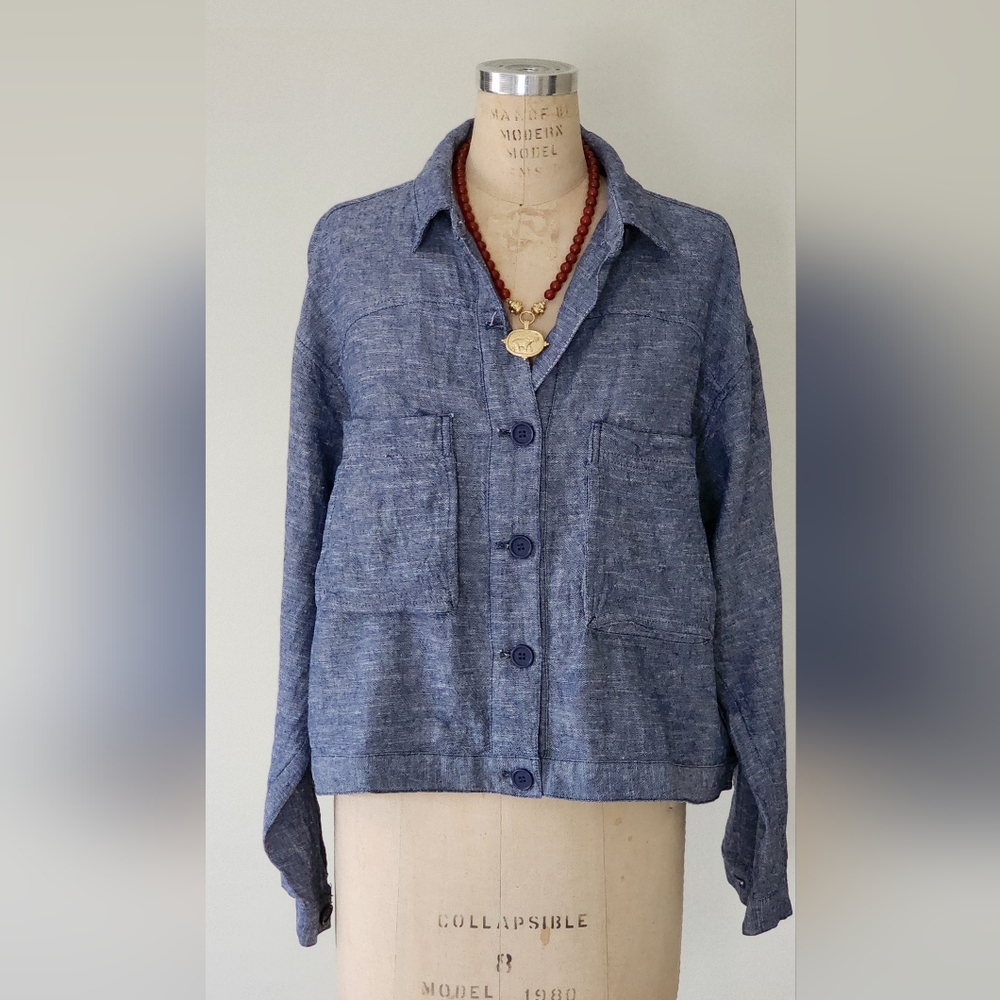 MAX STUDIO Women's Blue Jacket